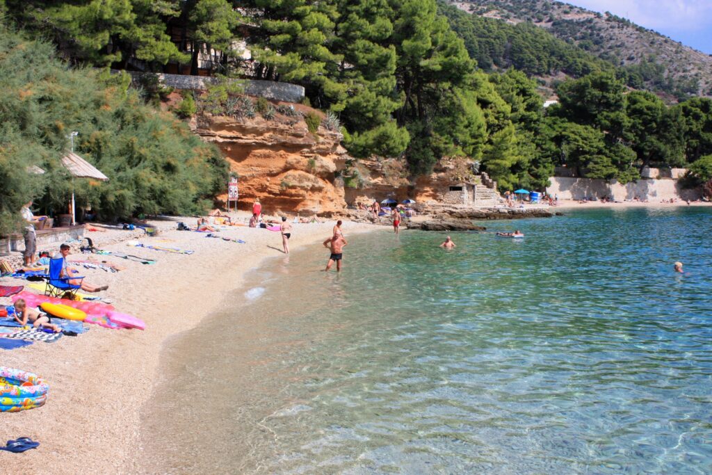 Kotlina beach, Bol, Brač, Croatia
