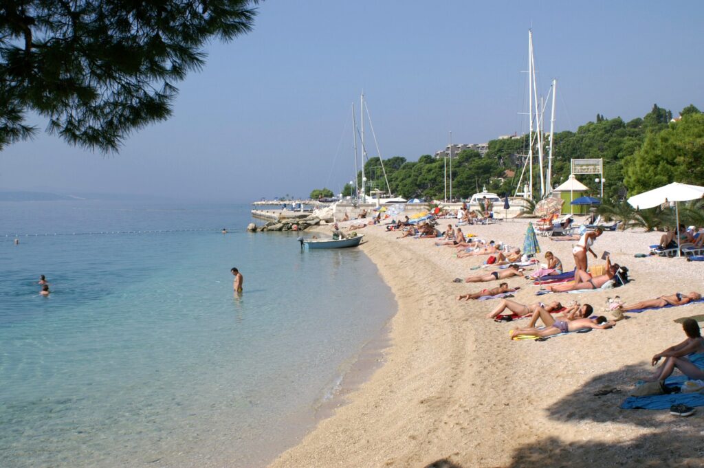Lučica beach, Brela, Makarska, Croatia
