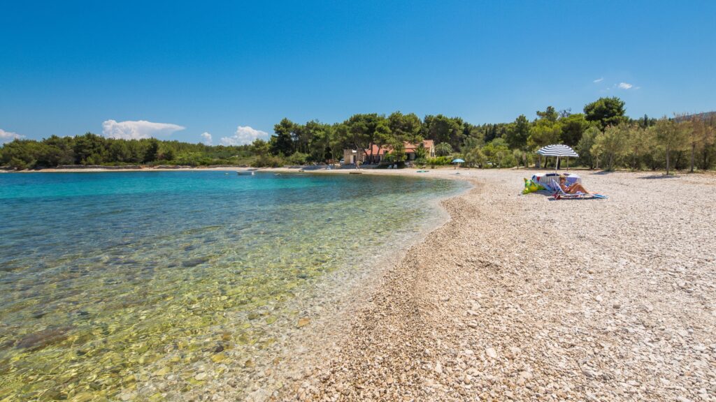 Mutnik beach, Mirca, Brač, Croatia
