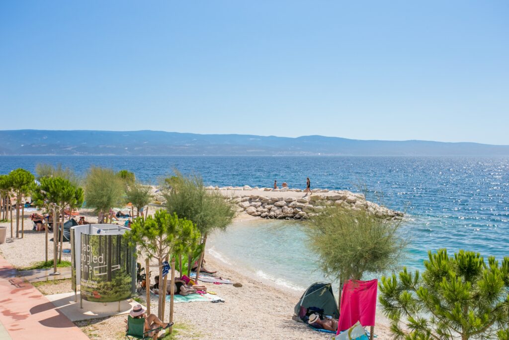 Brzet beach, Omiš, Omiš, Croatia