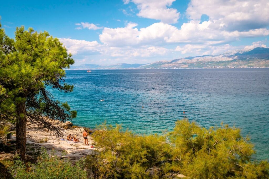 Crna Ploča beach, Postira, Brač, Croatia