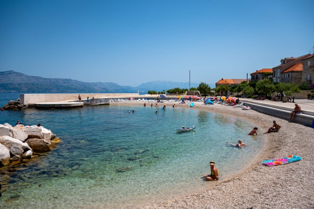 Rota beach, Postira, Brač, Croatia