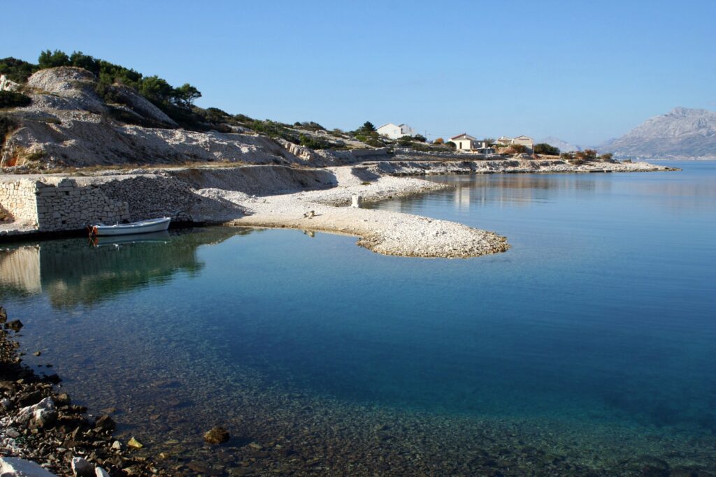 Tičja luka beach, Povlja, Brač, Croatia