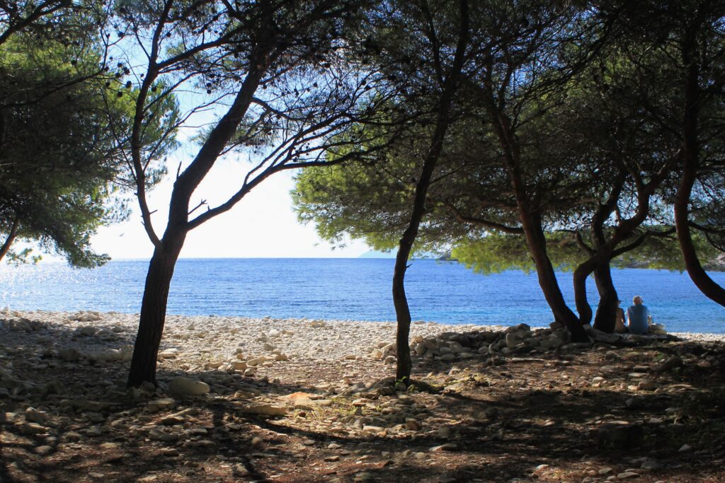 Srebrena beach, Rukavac, Vis, Croatia