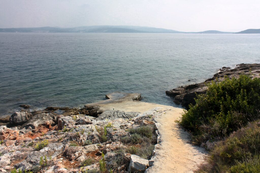 Pulenat beach, Stomorska, Šolta, Croatia