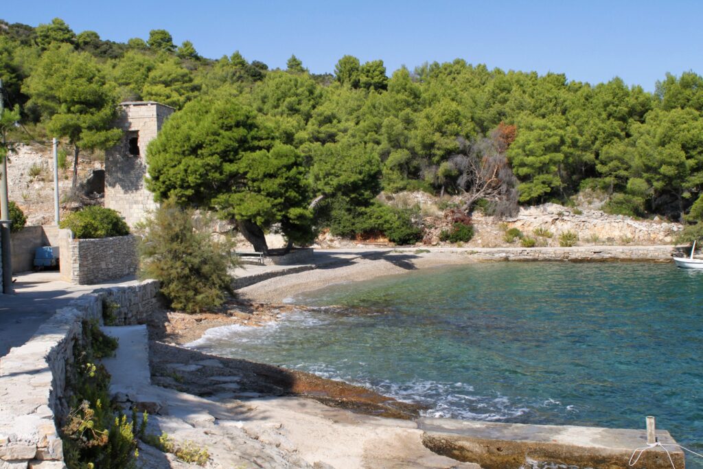 Veli Dolac beach, Stomorska, Šolta, Croatia