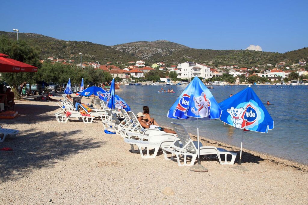 Vinišće beach, Vinišće, Trogir, Croatia