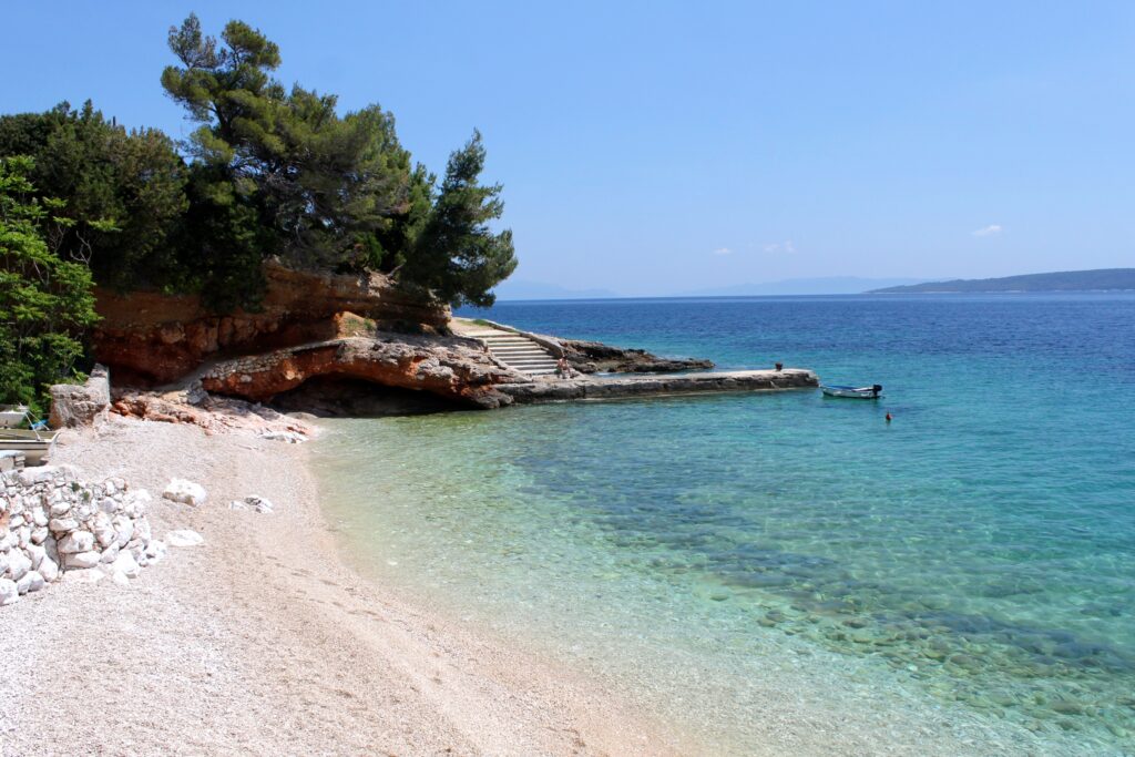 Petračica beach, Zavala, Hvar, Croatia