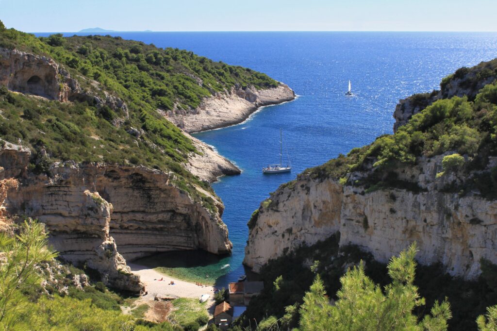 Dalmatia Vis Stiniva Croatia