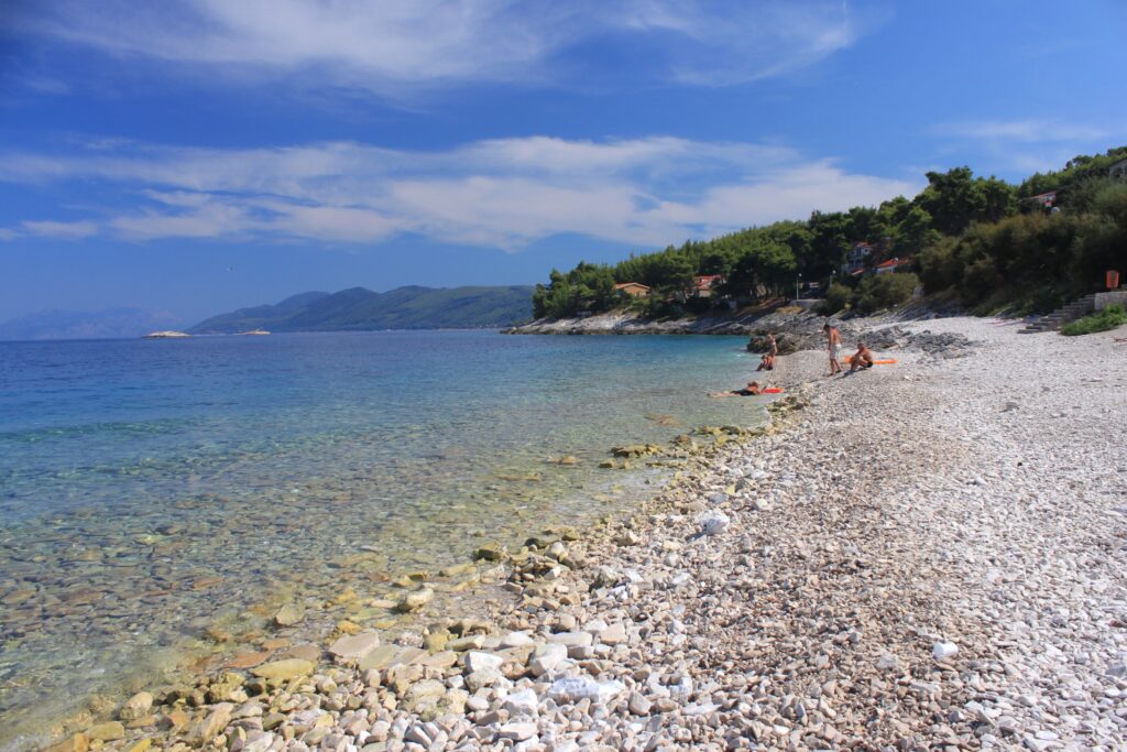 Korcula Beaches In Prigradica