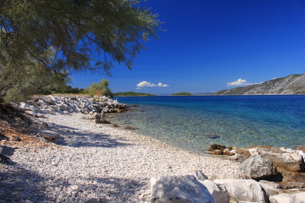 Korcula Beaches In Tri Zala