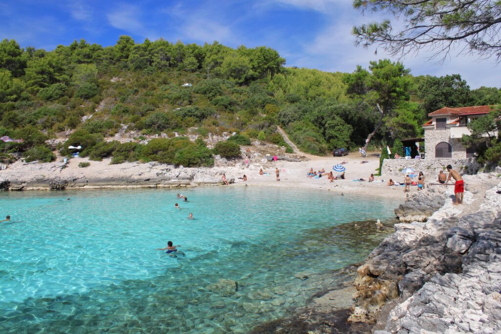 Korcula Beaches In Zavalatica