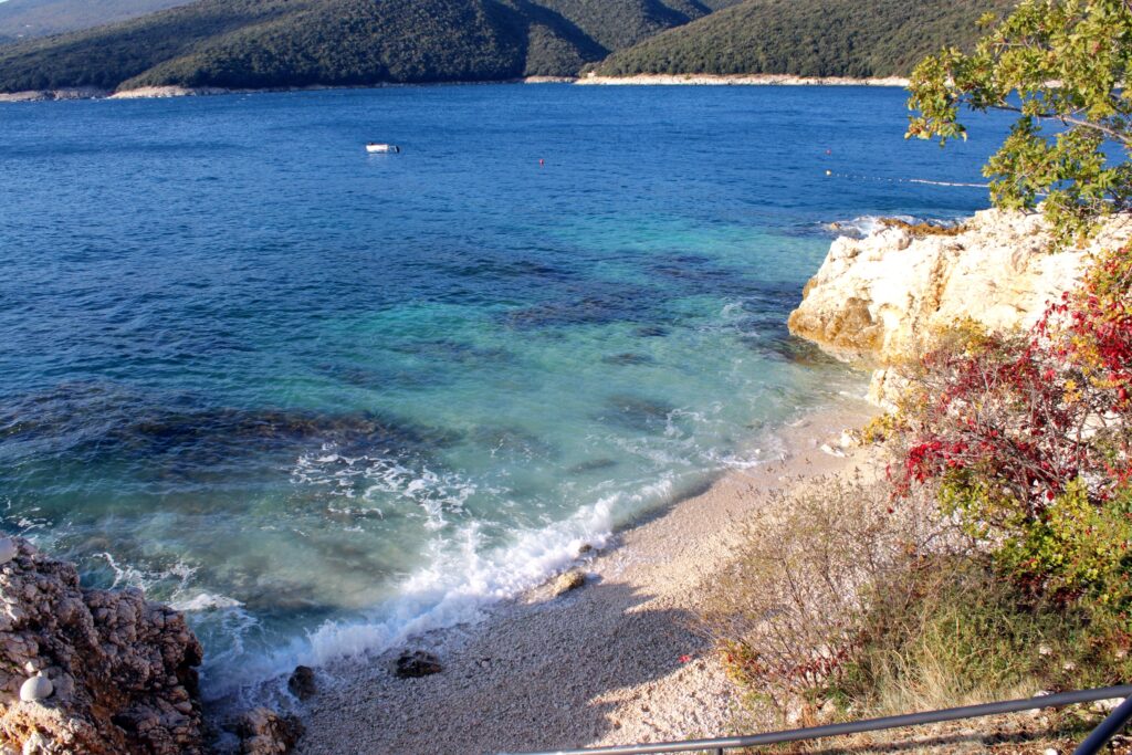 Labin Beaches In Plomin Luka
