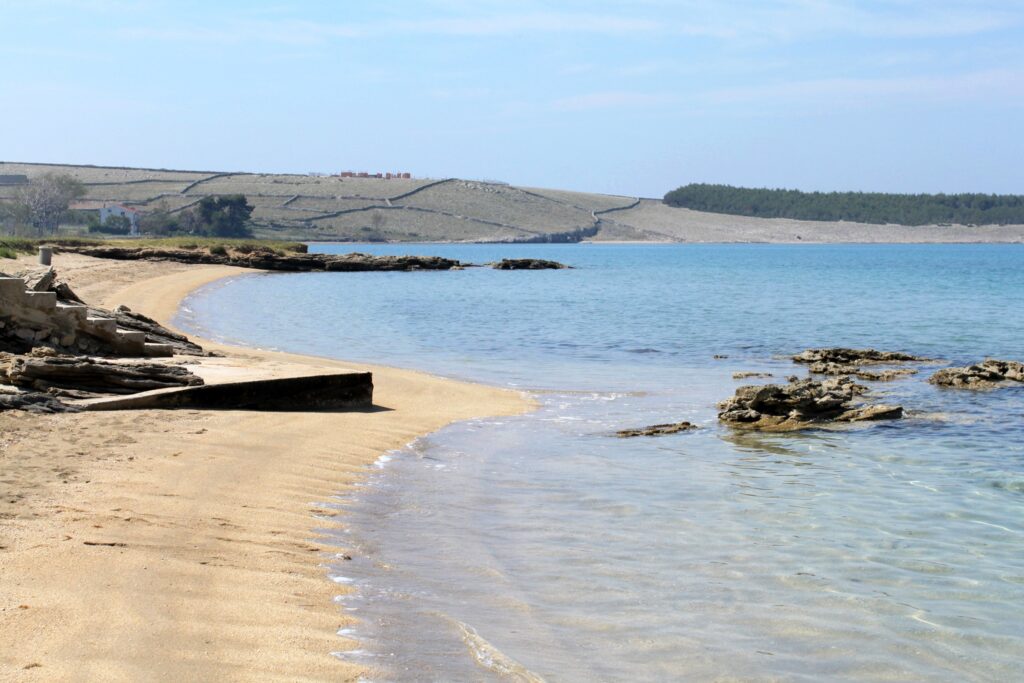 Pag Beaches In Povljana