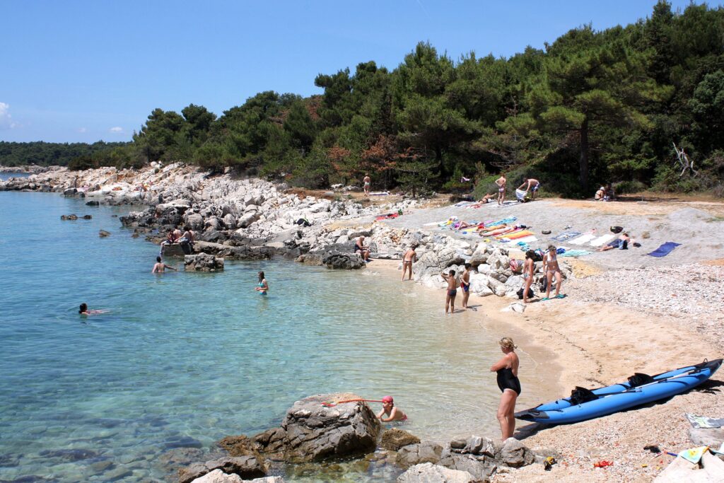 Rab Beaches In Suha Punta