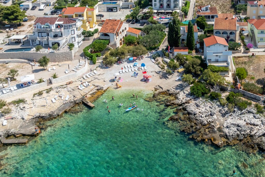 Rogoznica Zecevo Rtic Beach