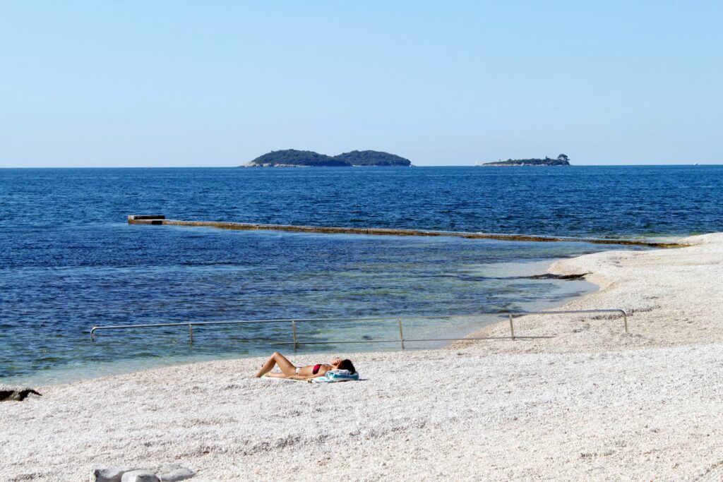 Rovinj Beaches In Rovinj