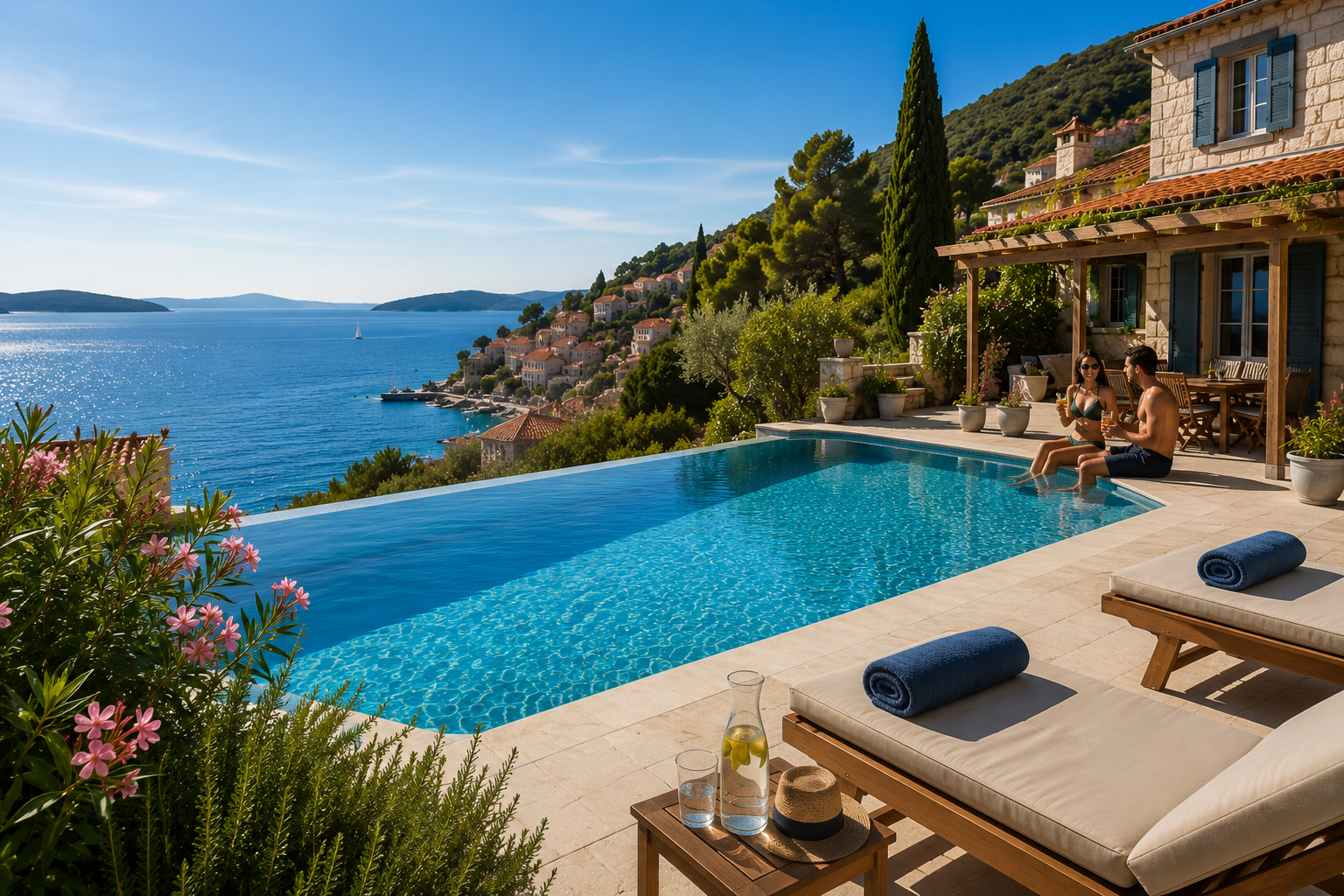 Accommodation in Croatia With Pool